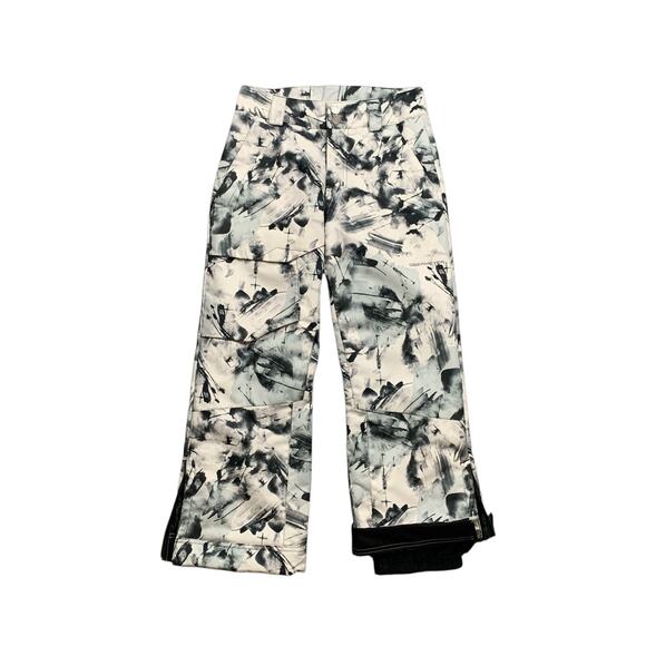 Obermeyer Pants Boys Youth Medium Brisk Print HydroBlock Waterproof Snowboarding - Picture 1 of 15